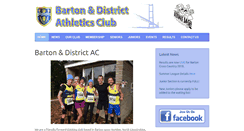 Desktop Screenshot of barton-district-ac.co.uk